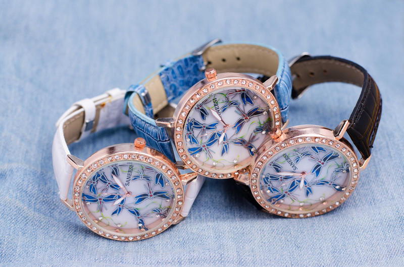 Дамски часовник Saneesi Blue 209