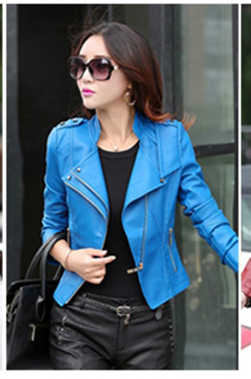  Дамско кожено яке от изкуствена кожа - различни модели