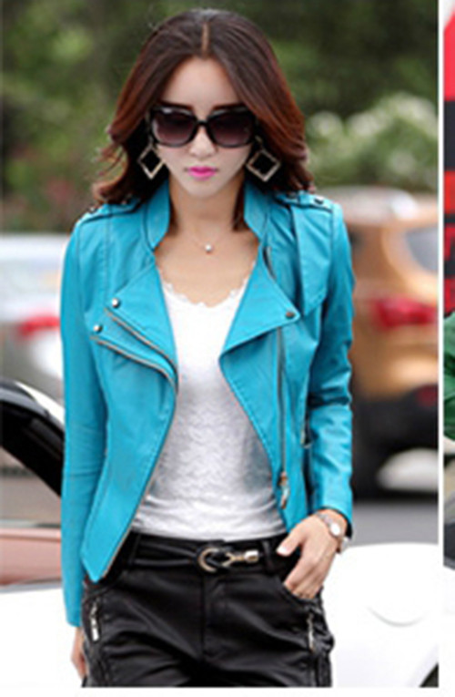  Дамско кожено яке от изкуствена кожа - различни модели