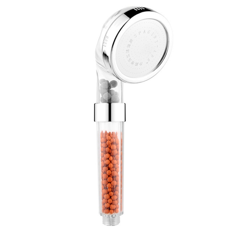 Душ слушалка с филтър за пречистване на водата - намалява хлора и пестицидите - три степени за регулиране на водната струя