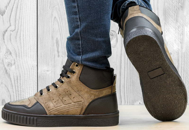 Високи мъжки Зимни кецове с топъл хастар Freeland 275