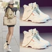 Nahast naiste saapad paeltega, ümar mudel - pehme voodriga või ilma