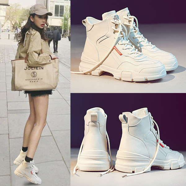 Nahast naiste saapad paeltega, ümar mudel - pehme voodriga või ilma