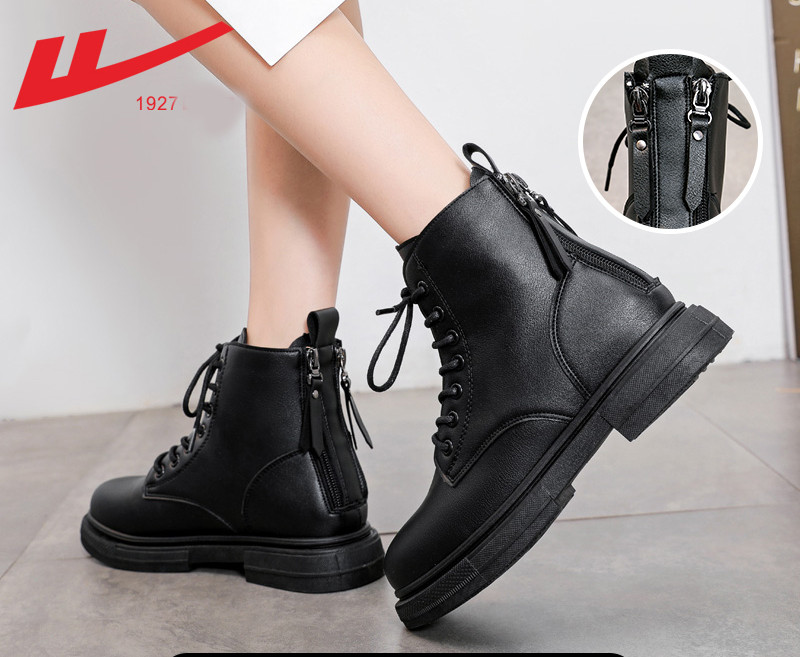 Új modell öko-bőr csizmák fűzős - különböző modellek