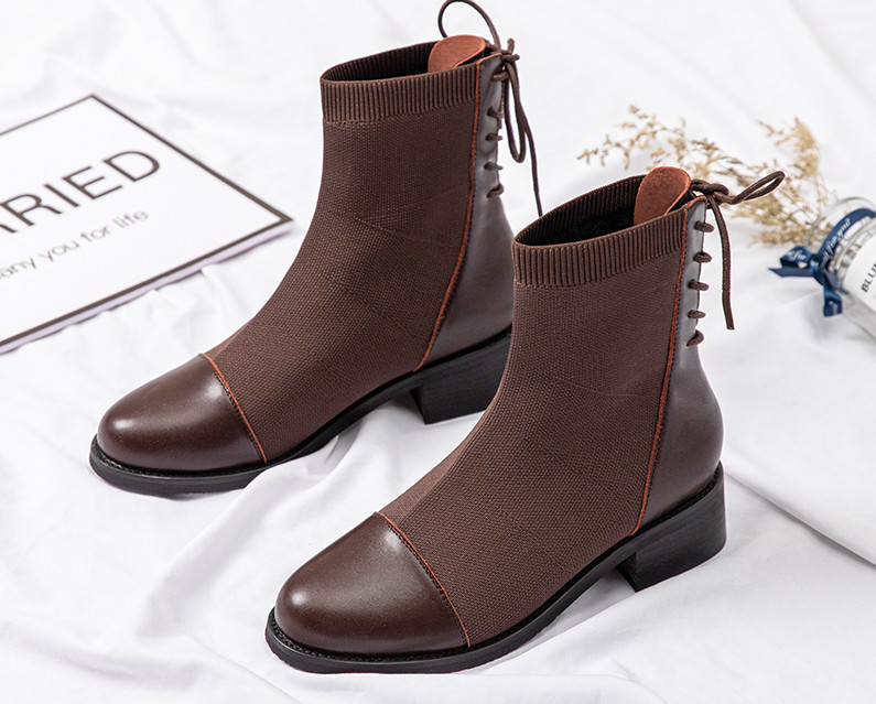 Öko-nahast ja tekstiilist valmistatud vabaaja naiste saapad - mitu mudelit