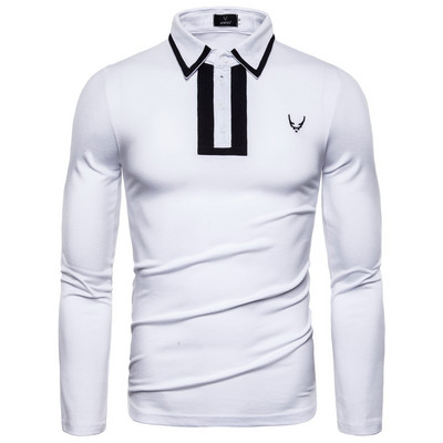 Lezser férfi blúz klasszikus ak-val és gombokkal