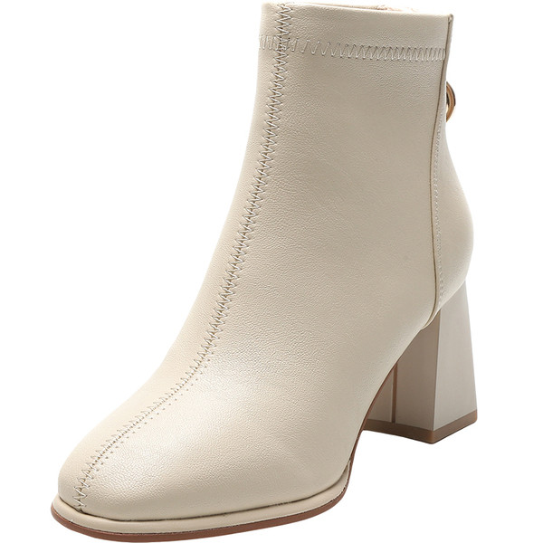 Νέο μοντέλο γυναικείες μπότες με τετράγωνο τακούνι - διάφορα μοντέλα