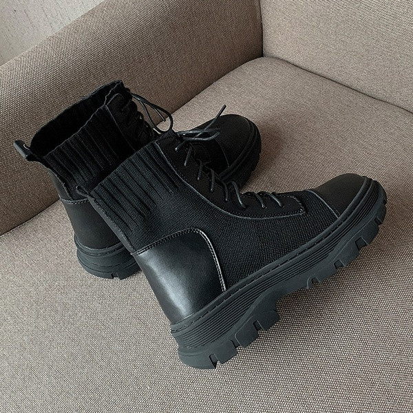 Ženske casual čizme od eko kože i tekstila - različiti modeli