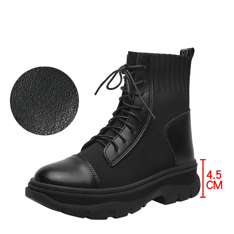 Ženske casual čizme od eko kože i tekstila - različiti modeli