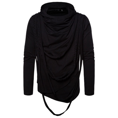 Meeste vabaaja pluusi lai lipsudega mudel