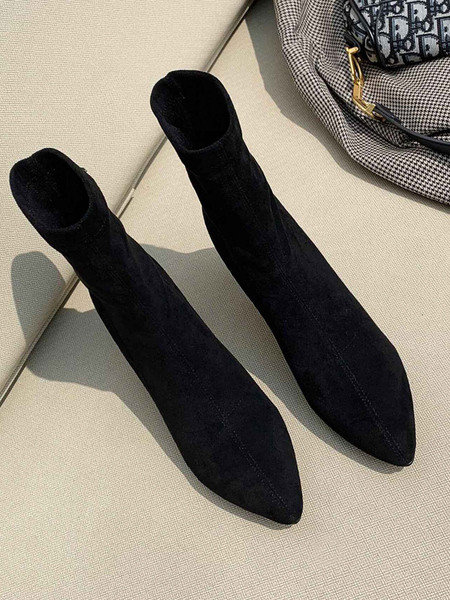 Naiste terava otsaga ökoseemisnahast mudel, kontsa paksusega 7 cm