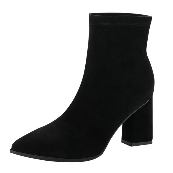 Öko-seemisnahast teravatipuline sügissaapad naistele