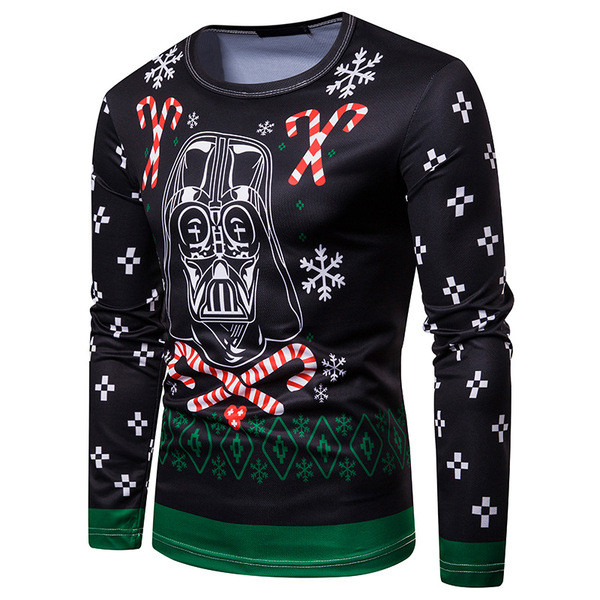 Modern férfi blúz modell mintával