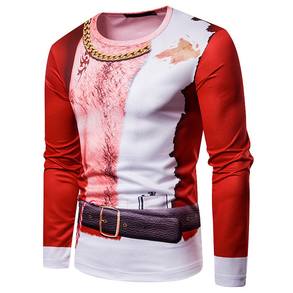 Praegune meeste pluus trükise ja pikkade varrukatega