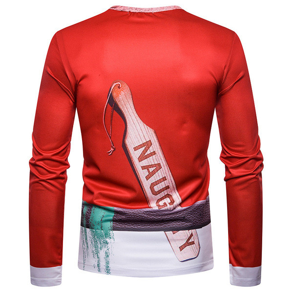 Praegune meeste pluus trükise ja pikkade varrukatega