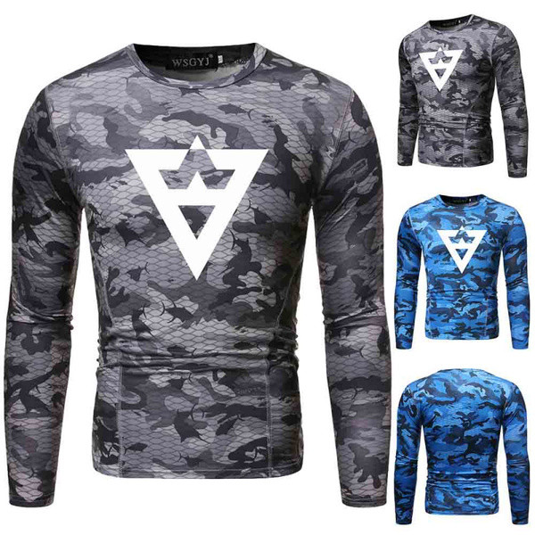 Alkalmi férfi blúz ovális nyakkivágással és hosszú ujjal