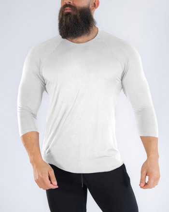 Ανδρική αθλητική μπλούζα με μακριά μανίκια
