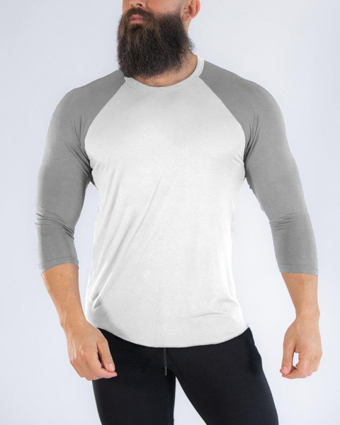 Dabartinė vyriška sportinė palaidinė ilgomis rankovėmis