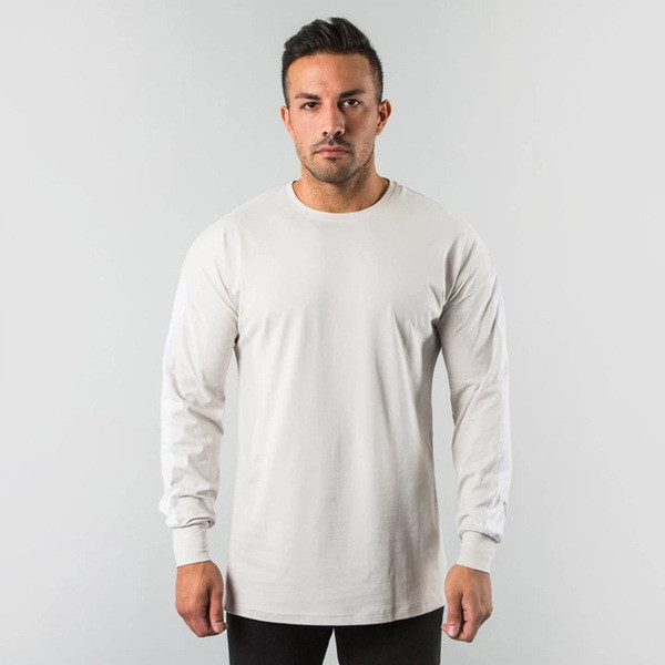 Férfi lezser hosszú blúz széles modell