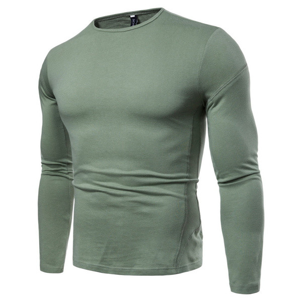 Modern kötélblúz sima modell ovális nyakkivágással