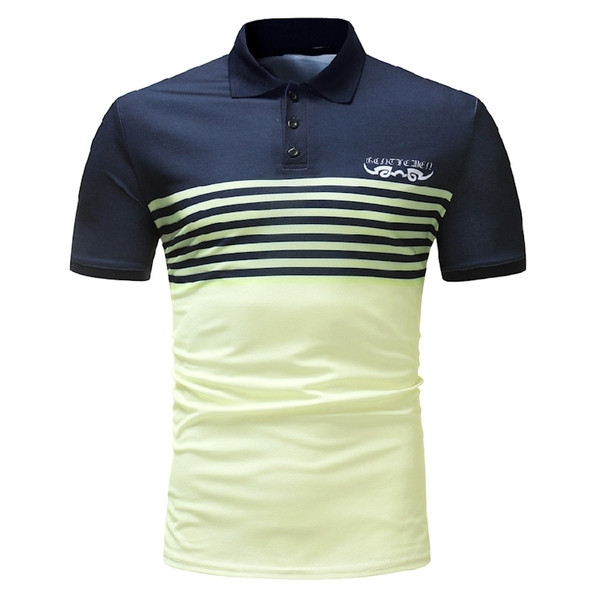 Meeste vabaaja pluus lühikeste varrukate ja klassikalise kraega