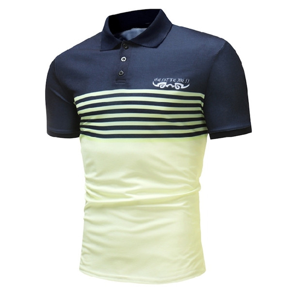 Meeste vabaaja pluus lühikeste varrukate ja klassikalise kraega