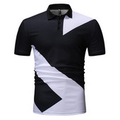 Muška casual majica s kratkim rukavima i klasičnim ovratnikom