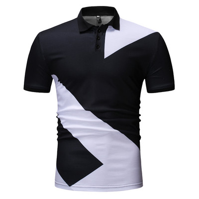 Muška casual majica s kratkim rukavima i klasičnim ovratnikom