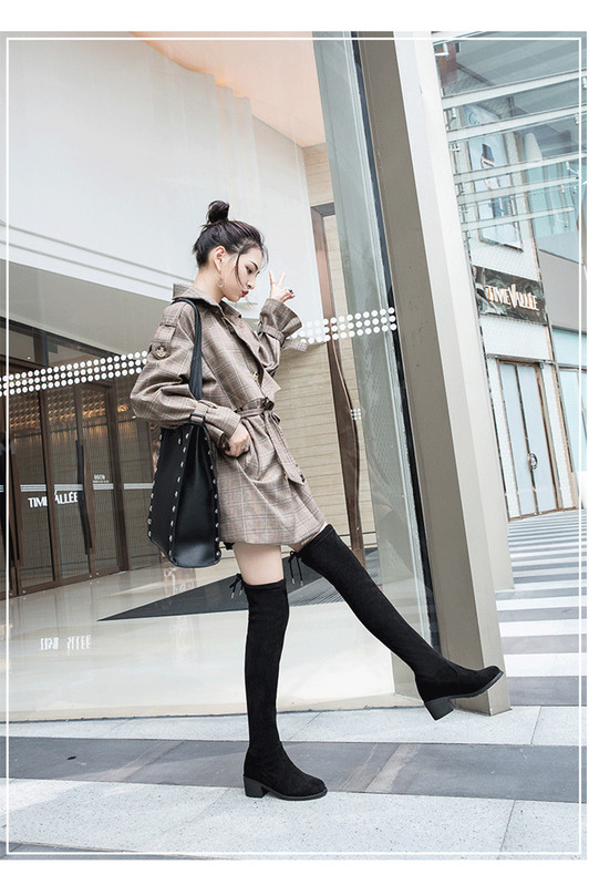 Rudens zeķu zābaki ar zemu papēdi - 3 cm vai 5,5 cm