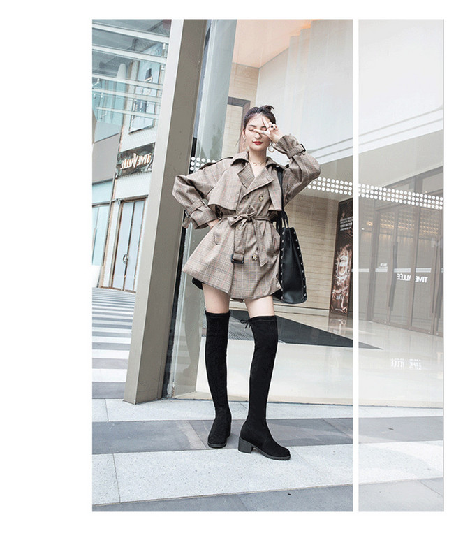 Rudens zeķu zābaki ar zemu papēdi - 3 cm vai 5,5 cm