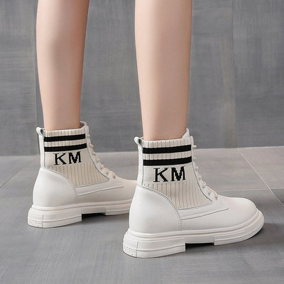 Γυναικείες φθινοπωρινές μπότες από οικολογικό δέρμα - διαφορετικά μοντέλα