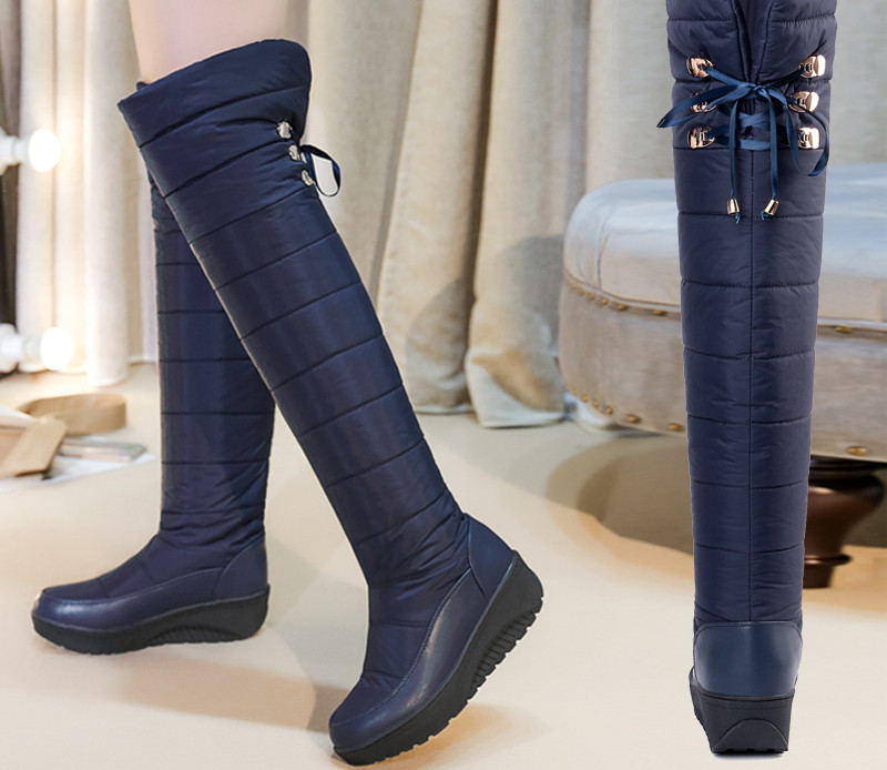 Talvised veekindlad saapad üle põlve