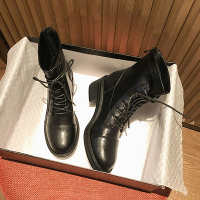 Sieviešu ikdienas zābaki ar eko ādas rāvējslēdzēju - trīs modeļi