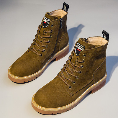 Női csizma műbőr fűzővel, meleg béléssel vagy anélkül