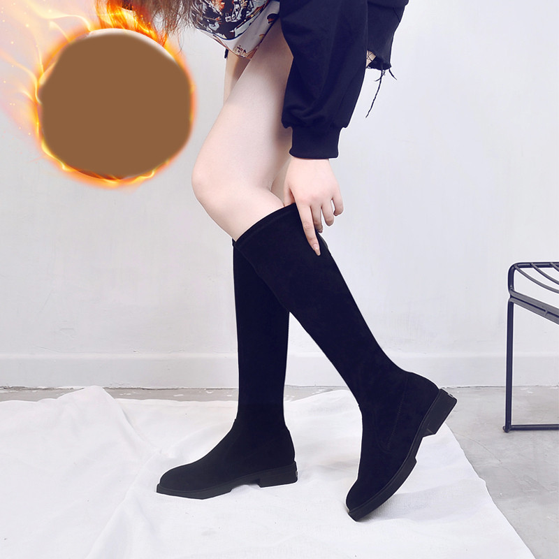 Γυναικείες μπότες ή μποτάκια από οικολογικό σουέτ - με ή χωρίς θερμή επένδυση