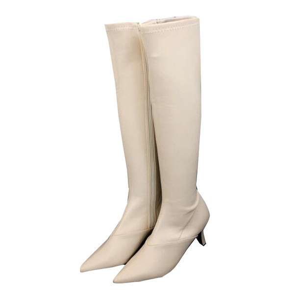 Stiilsed naiste terava otsaga saapad madala õhukese kontsaga voodriga või ilma