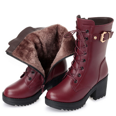 Sooja voodri ja tõmblukuga naiste vabaajasaapad ökonahast