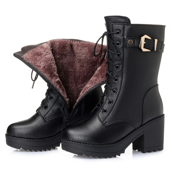 Sooja voodri ja tõmblukuga naiste vabaajasaapad ökonahast