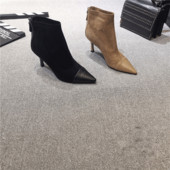 Stílusos női csizma hegyes modell 5 cm-es sarokkal