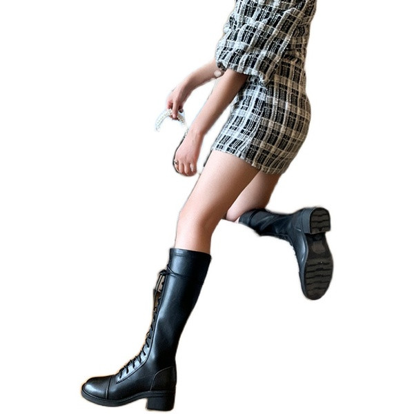 Ženske kubanke s patentnim zatvaračem i vezicama