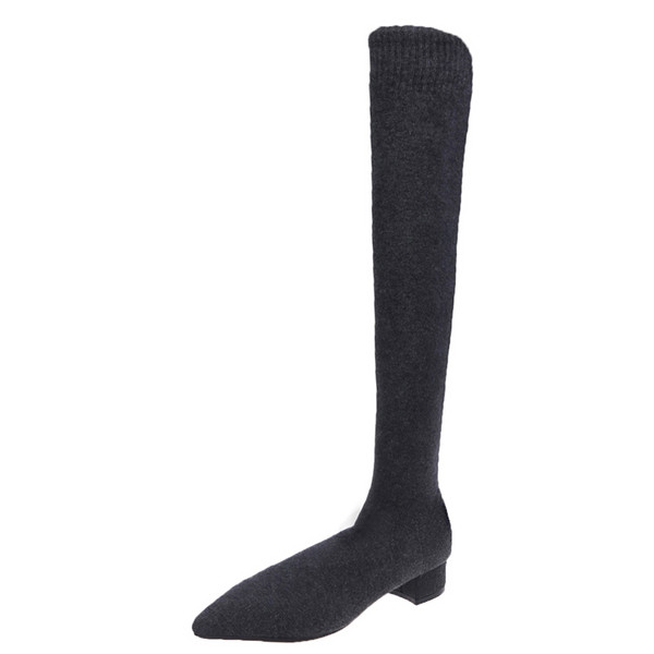 Női alkalmi zokni - hegyes modell