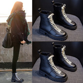 Uus mudel kunstnahast paeltega naiste saapad musta värvi