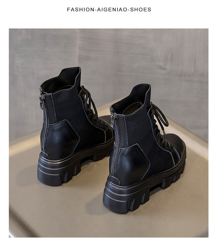 Aktuális női csizma fűzős, durva talpú