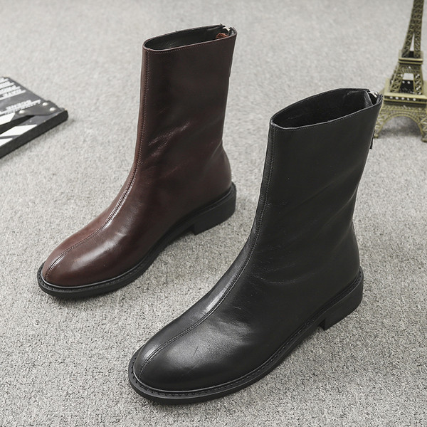 Sügissaapad ökonahast puhtad ümarad mudelid