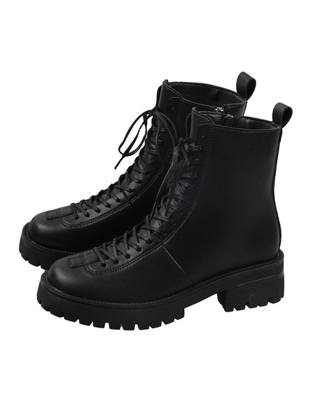 Öko-nahast valmistatud vabaaja naiste kuuba saapad