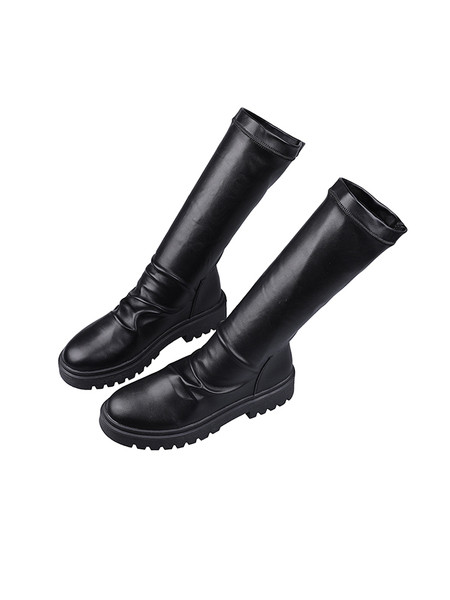 Női alkalmi csizma vagy eco bőrből készült csizma