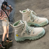 Alkalmi női csizma durva talppal