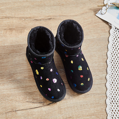 Sooja voodri ja lameda tallaga naiste vabaajasaapad