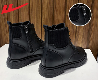 Casual γυναικείες μπότες κατασκευασμένες από έκο δέρμα - διάφορα μοντέλα