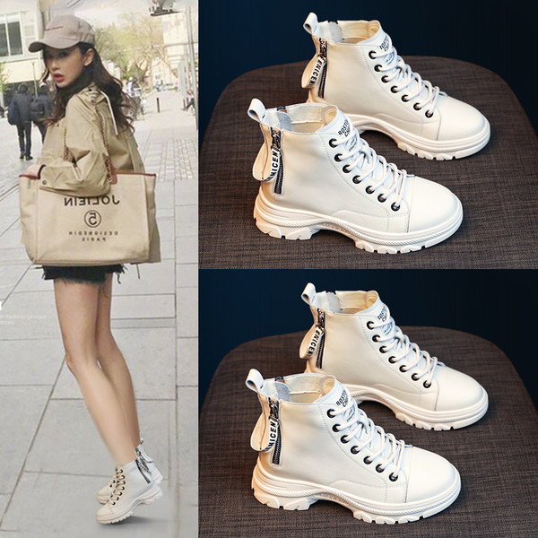 Alkalmi csizma cipzárral és fűzővel